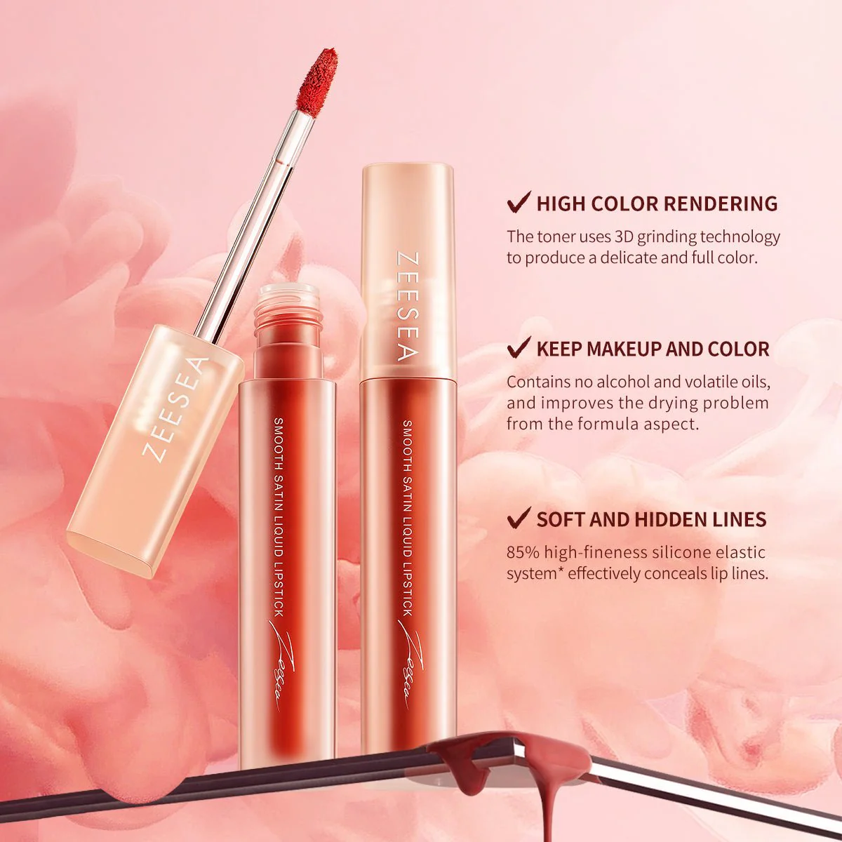 Cloud Gauze Mist Lip Glaze - Image 5