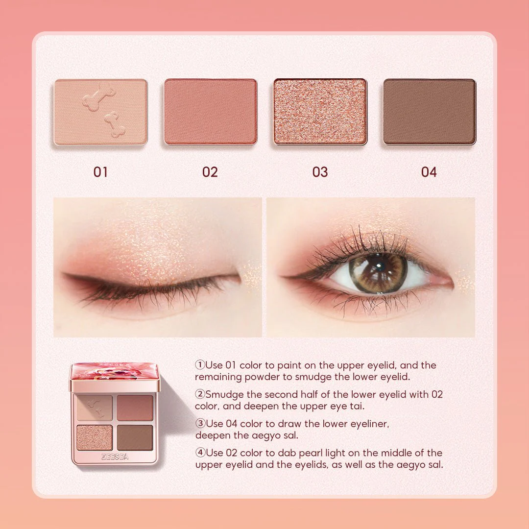 Cure Puppy Eyeshadow Quad - Image 11