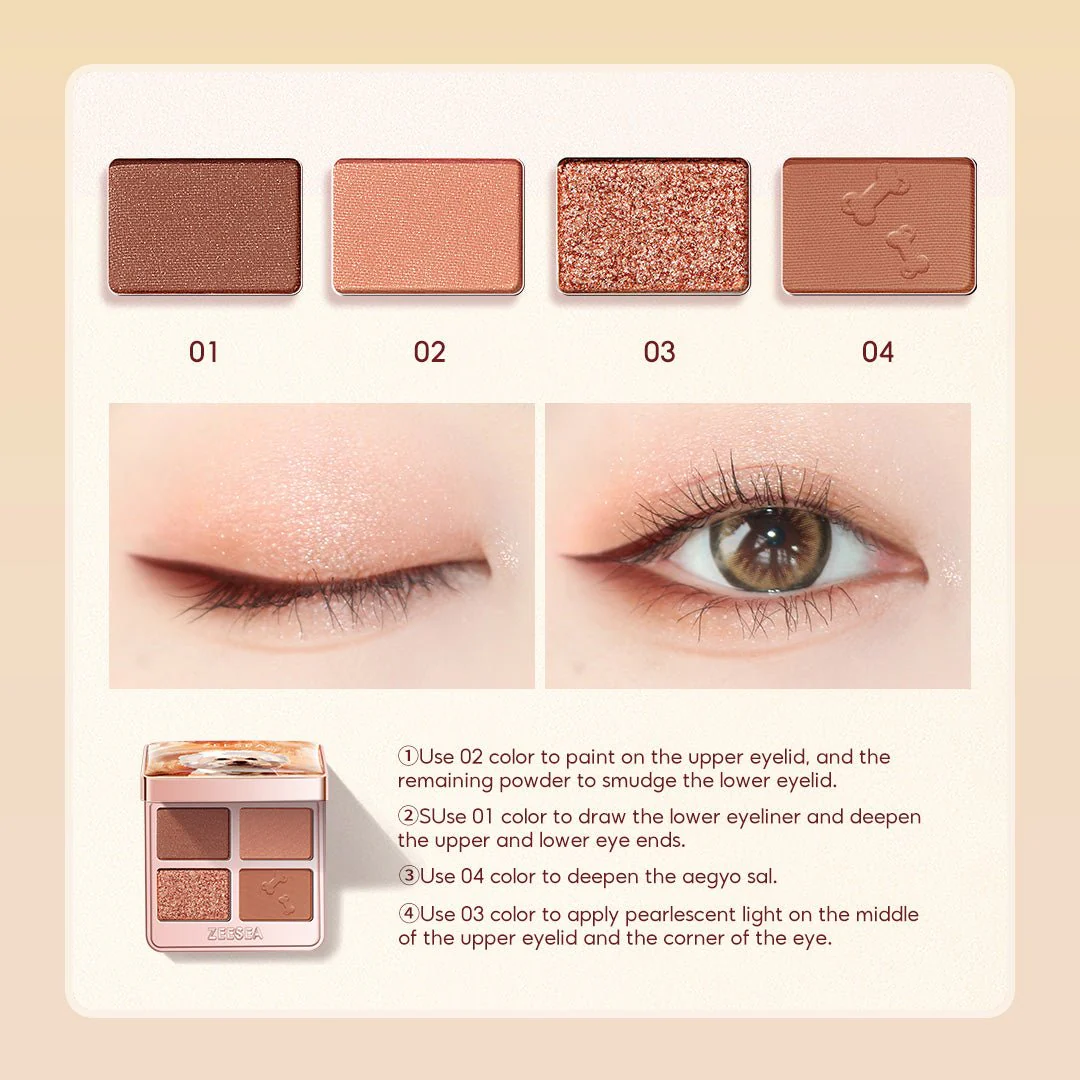 Cure Puppy Eyeshadow Quad - Image 15