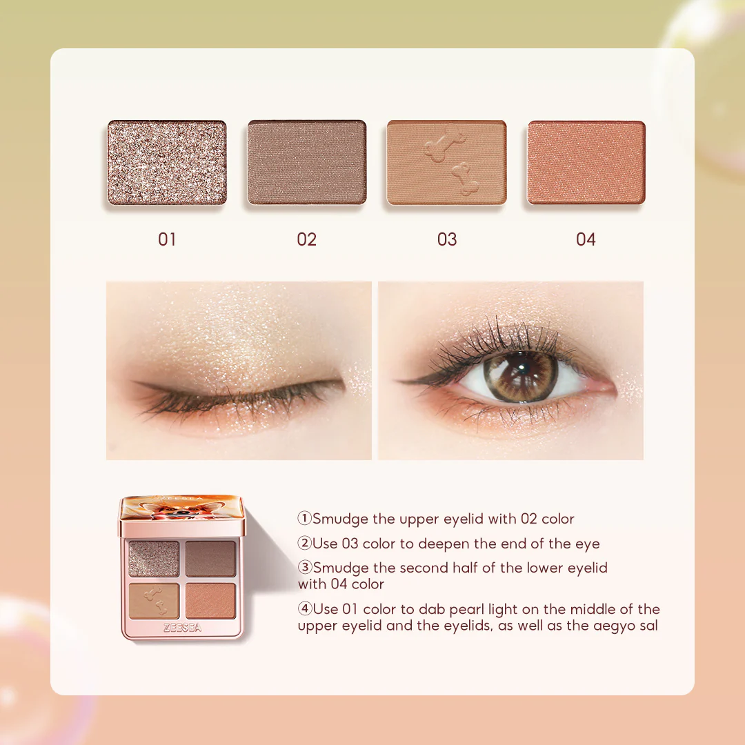 Cure Puppy Eyeshadow Quad - Image 4