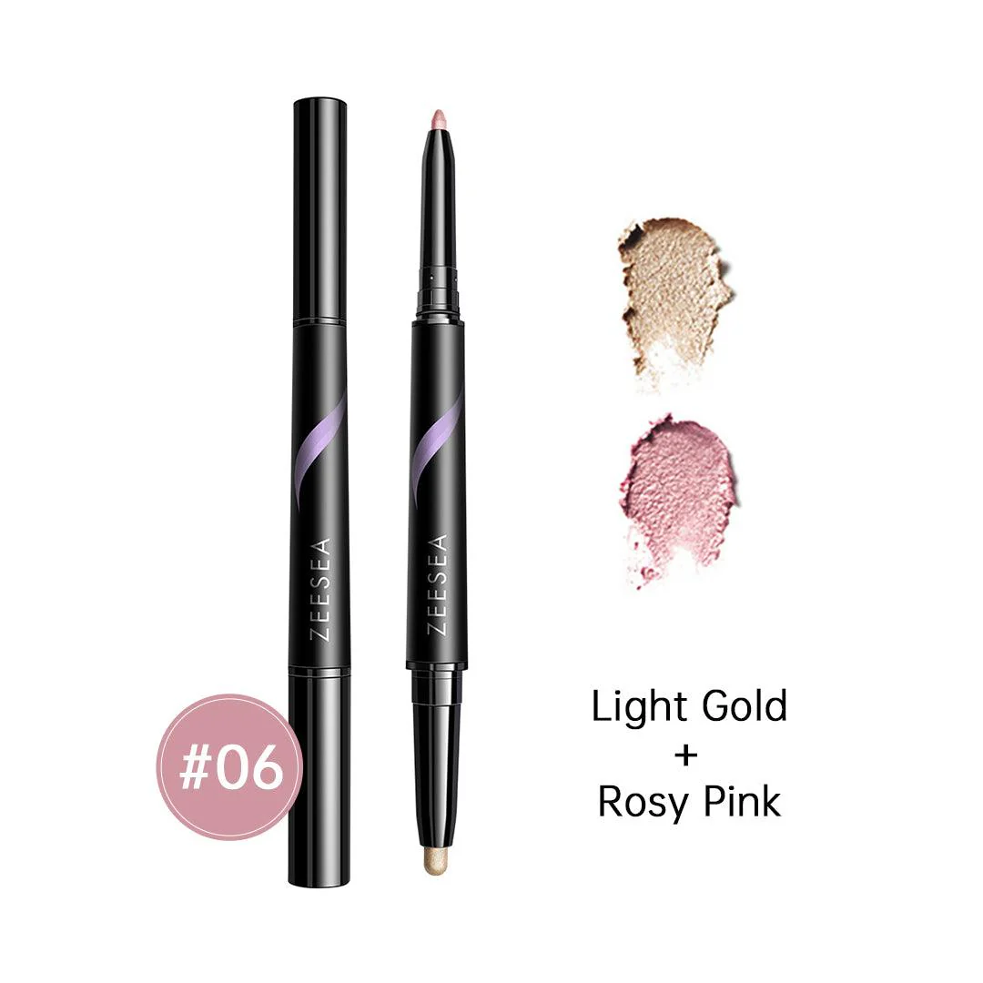 Dual Cream Highlighter Eyeshadow Stick - Image 6