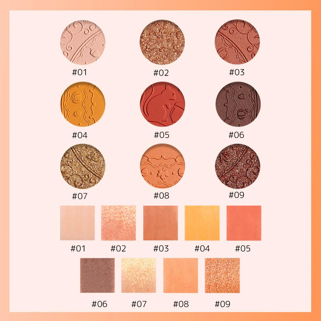 Nine-Color Stunning Crystal Eyeshadow Palette - Image 14