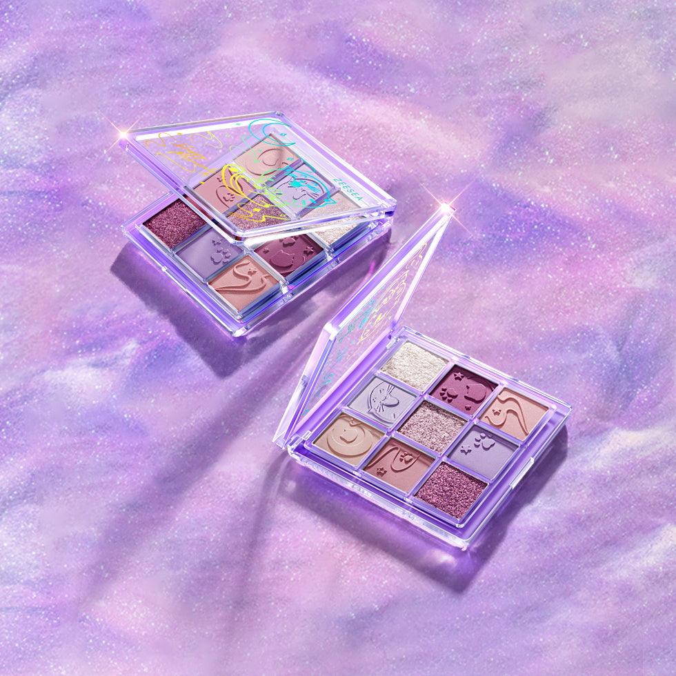 Nine-Color Stunning Crystal Eyeshadow Palette - Image 3