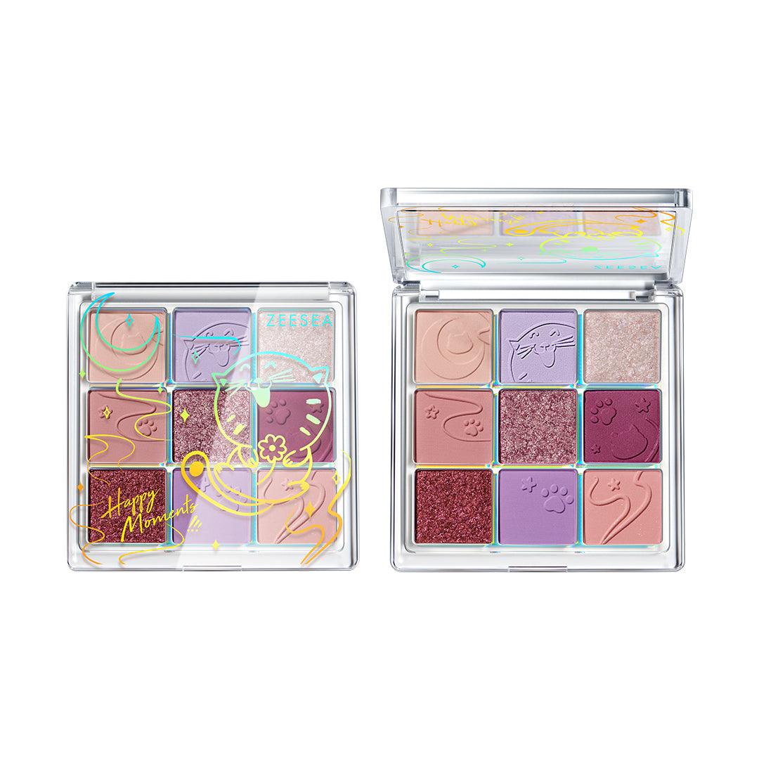Nine-Color Stunning Crystal Eyeshadow Palette - Image 7