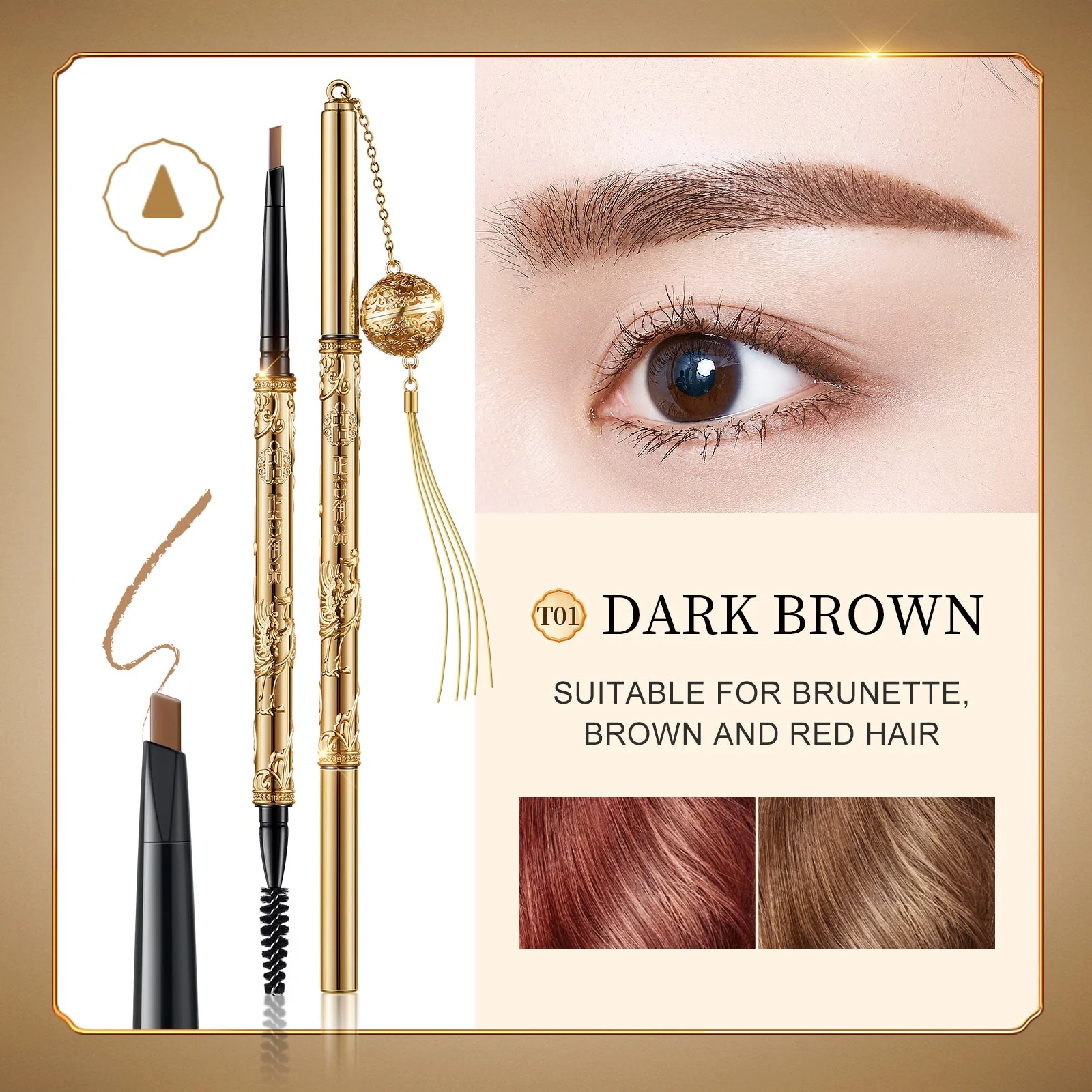 Palace Identity Gilted Tang Eyebrow Pencil - Image 4