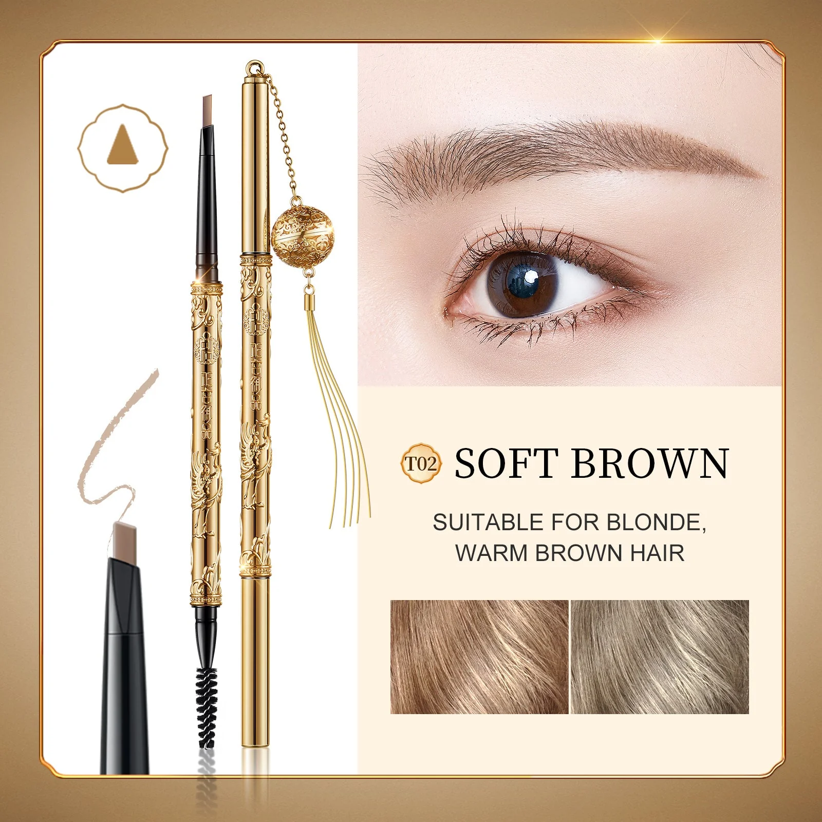 Palace Identity Gilted Tang Eyebrow Pencil - Image 5