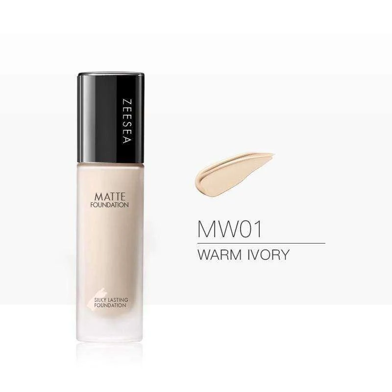 Silky Lasting Liquid Foundation-Matte & Blemish Concealing - Image 3