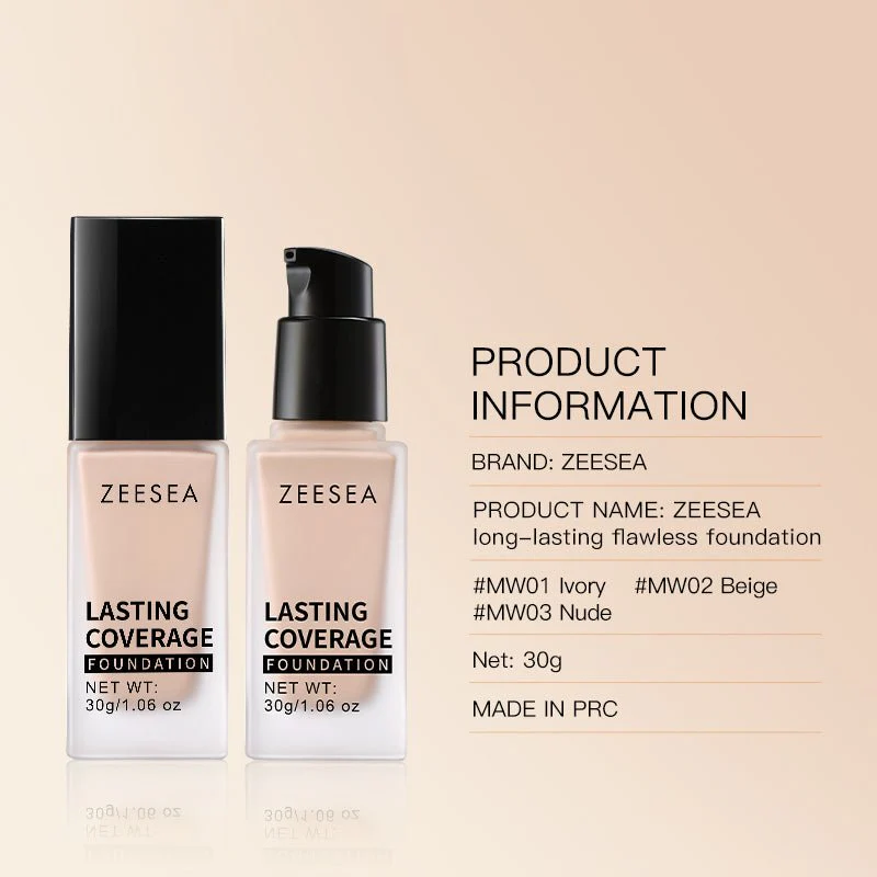 ZEESEA Long-lasting Flawless Liquid Foundation - Image 5