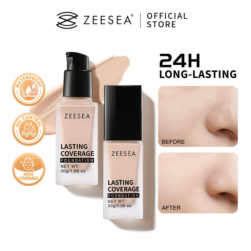 ZEESEA Long-lasting Flawless Liquid Foundation - Image 6