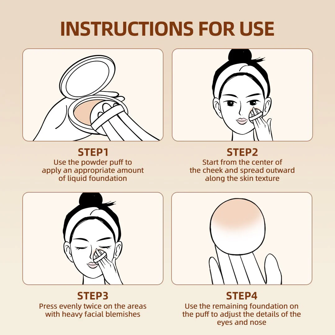 Zeesea Oil Control Concealer Cushion - Image 9